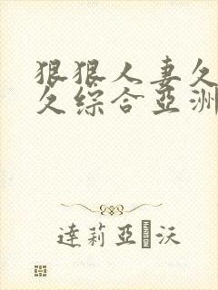 狠狠人妻久久久久综合亚洲精品