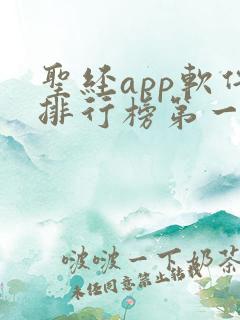 圣经app软件排行榜第一名