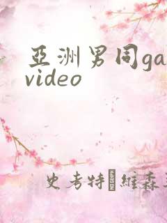 亚洲男同gayvideo