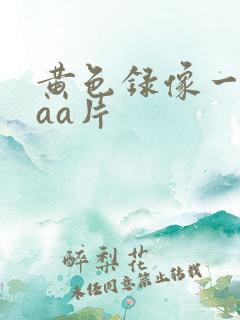 黄色录像一级aaa片