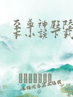 至尊神殿陆鸣全本小说下载