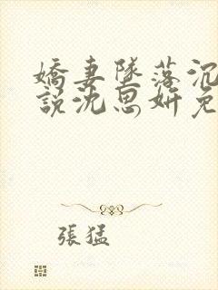 娇妻坠落沉沦小说沈思妍免费阅读