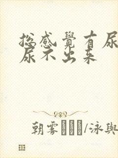 总感觉有尿意又尿不出来