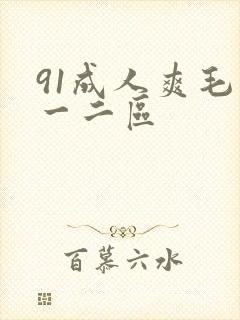 91成人爽毛片一二区