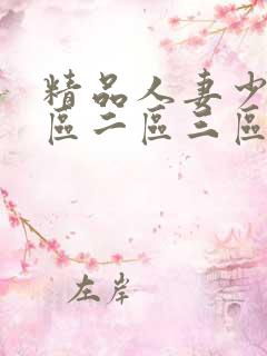 精品人妻少妇一区二区三区在线