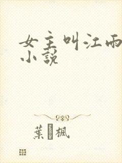 女主叫江雨桐的小说