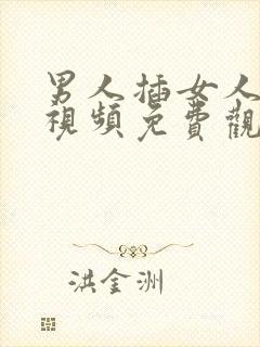 男人插女人下面视频免费观看