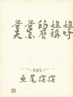 爸爸的姐姐的丈夫怎么称呼