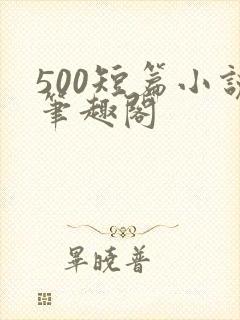 500短篇小说笔趣阁