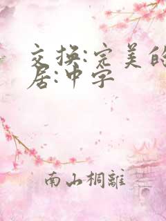 交换:完美的邻居:中字