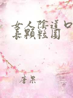 女人阴道口内侧长颗粒图