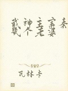 武神主宰秦尘有几个老婆