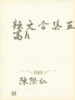 辣文合集五百篇高h