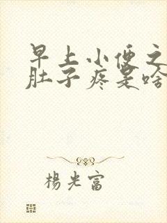 早上小便之后小肚子疼是啥原因