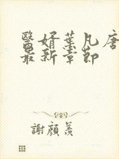 医婿叶凡唐若雪最新章节