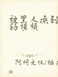 被黑人操到高潮的视频