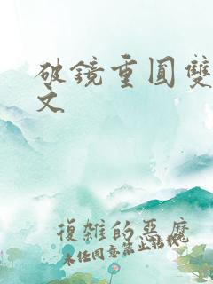 破镜重圆双男主文