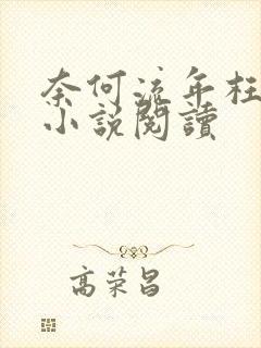 奈何流年枉情深小说阅读