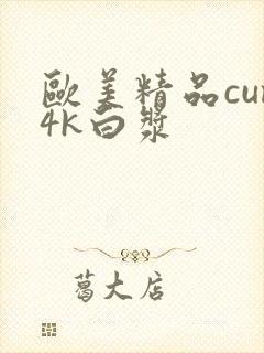 欧美精品cum4k白浆