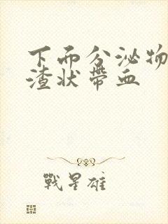 下面分泌物豆腐渣状带血