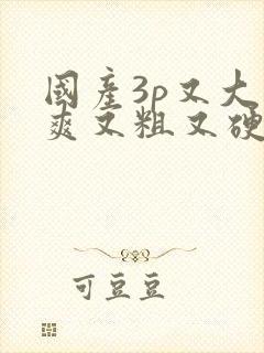 国产3p又大又爽又粗又硬