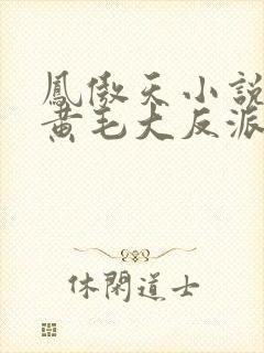 凤傲天小说里的黄毛大反派也想要幸福笔趣阁