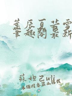 叶辰夏若雪孙怡笔趣阁最新章节