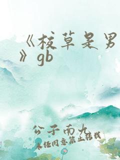 《校草是男妈妈》gb