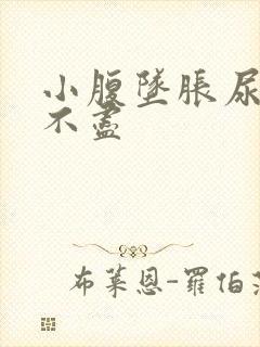 小腹坠胀尿频尿不尽