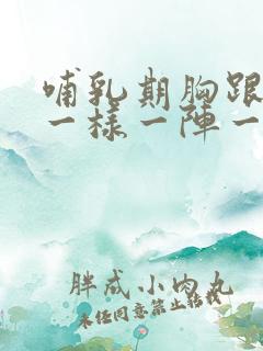 哺乳期胸跟针扎一样一阵一阵疼怎么回事