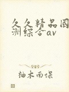 久久精品国产亚洲综合av