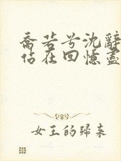 乔若兮沈辞安他站在回忆尽头免费阅读