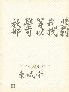 放学等我酱子贝哪可以找到