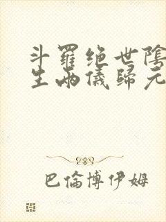 斗罗绝世阴阳双生两仪归元免费阅读