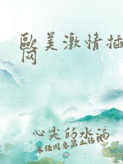 欧美激情插1插网