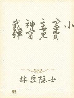 武神主宰小说无弹窗免费