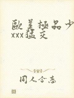 欧美极品少妇性xxx猛交