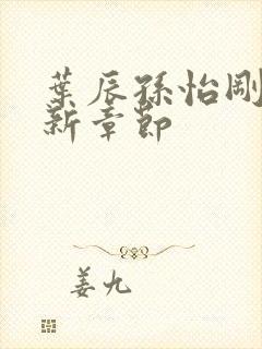 叶辰孙怡刚刚更新章节