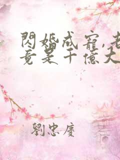 闪婚成宠,老公竟是千亿大佬小说