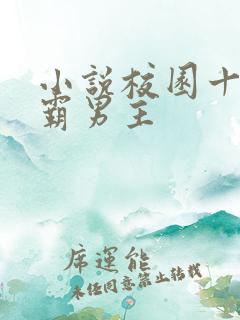 小说校园十大校霸男主