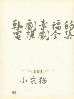 韩剧幸福的女人电视剧全集在线观看免费