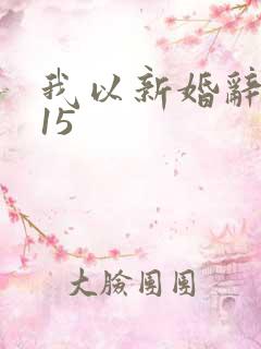 我以新婚辞旧情15