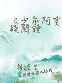 《少年阿宾》在线阅读