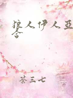 狼人伊人亚洲综合