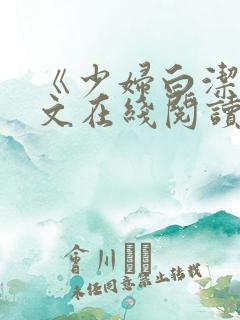 《少妇白洁》全文在线阅读