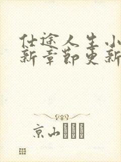 仕途人生小说最新章节更新