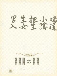 男生把小鸡鸡插入女生阴道视频