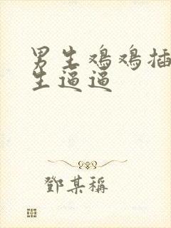 男生鸡鸡插进女生逼逼