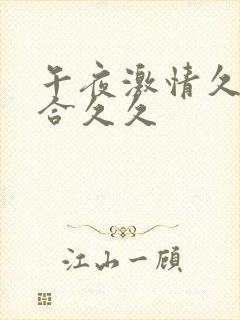 午夜激情久久综合久久