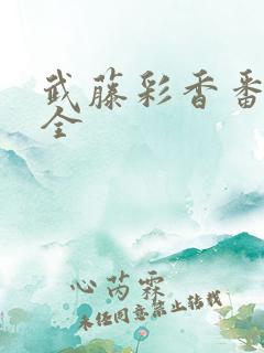 武藤彩香番号大全